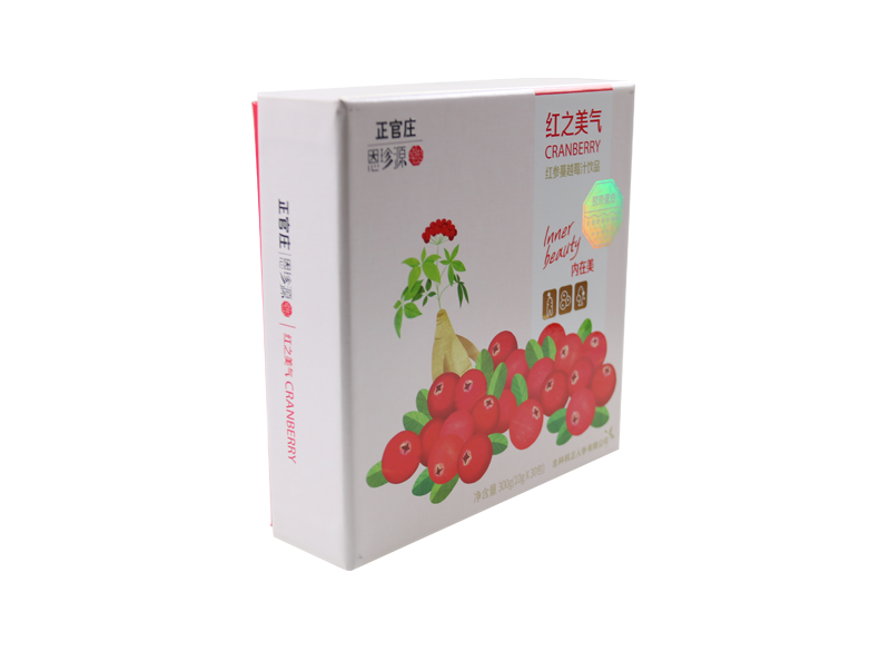 正官(guan)莊(zhuang)紅之美氣(qi)飲品(pin)包裝(zhuang)盒